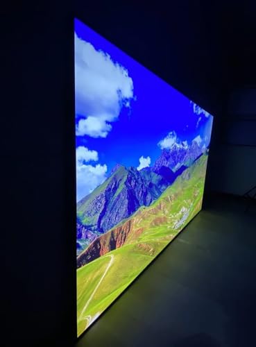 Pantalla de proyección acústicamente transparente de 80 pulgadas miniatura 6