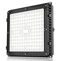 HYPERLITE 100W LED Canopy Lights: 1-10V Dimmable 13000LM Canopy Lights Outdoor IP65 Waterproof Low Bay Lighting for Gas Station Parking Garage UL Listed