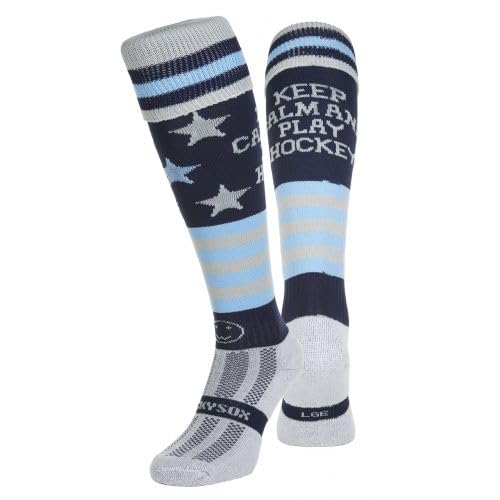 Image of WackySox Knee Length Team Sports Socks for Rugby Hockey Football, Men Women