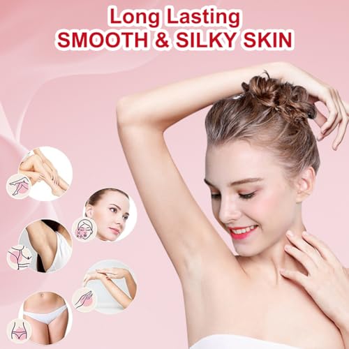 DASIAUTOEM Epileerapparaat voor dames, haarverwijderaar voor vrouwen, haarverwijderaar, beauty-set, damesscheerapparaat, ontharing voor benen, lichaam, oksels, bikini, gezicht, epilator voor dames - Afbeelding 5