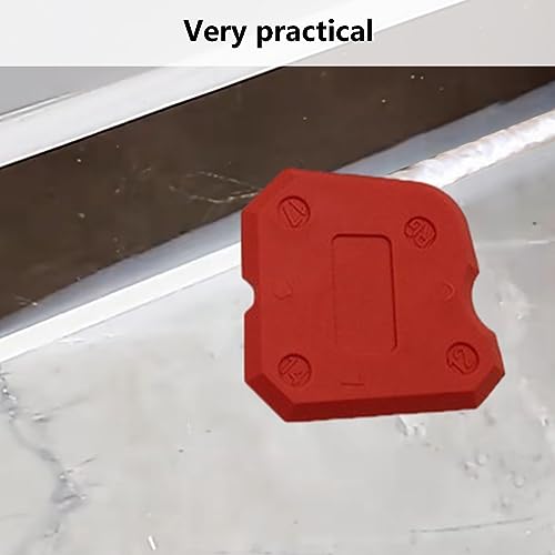 Silikonentferner Werkzeug Set, Fugenglätter, Silikon Abzieher, Silikonabzieher Fugenabzieher, für Bad, Küche, Fenster, Böden & Mehr zum Versiegeln und Profilieren(Size:12pcs)