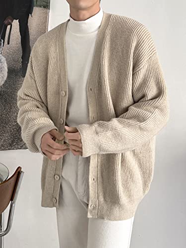 men's pullover sweaters Drop Shoulder Cardigan3
