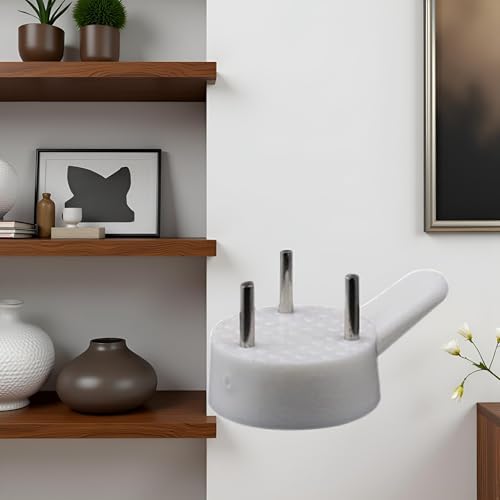 Image of 10Pcs White Non-Marking Hooks Painting Photo Plastic Hanging Hooks Wall Photo Frame Seamless Home Decor, Industrial Hardware