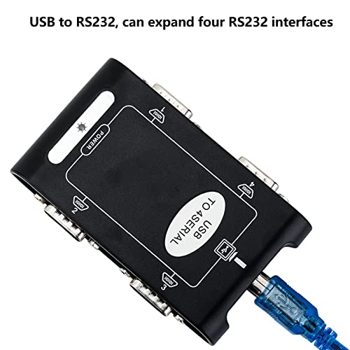 Convertisseur USB vers RS232 pour connecter plusieurs appareils DB9 - 5