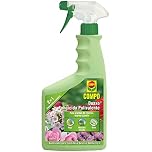 COMPO Duaxo Fungicida Polivalente, Para plantas de interior, huerto y jardín, 750 ml