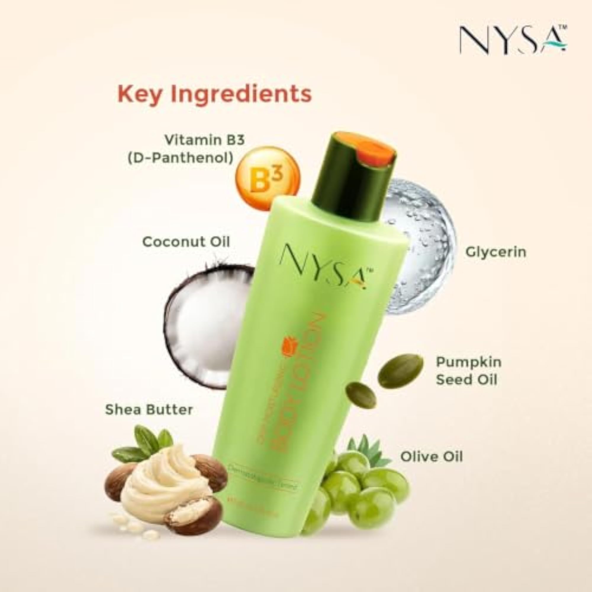 NYSA Deep Moisturizing Body Lotion, Nourishing Skin Care
