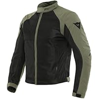 Dainese Sevilla Air Tex Jacket, Chaqueta Moto Verano, Hombre, Negro/Grape-Leaf, 54