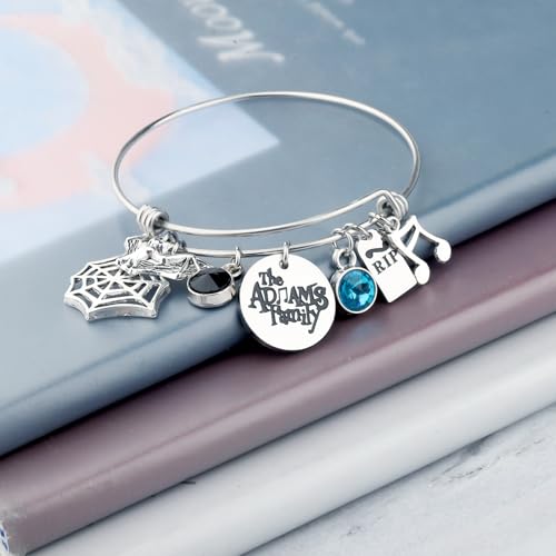 Bracelet à breloques musique en maillons argentés FAADBUK