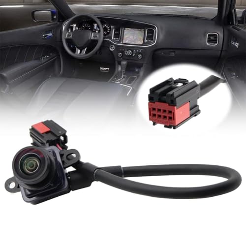 Image of FZJDSD Rear View Backup Camera Compatible with Chrysler 300 2011-2014 Compatible with Dodge Charger 2011-2014 56054058AE 56054058AF 56054058AG 56054058AH 56054058AD