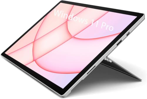 Microsoft Surface Pro 4 Tablet PC, 12.3' (2736 X 1824) Touchscreen Notebook, Core M3-6Y30, 4GB RAM, 128GB SSD, CAM, Windows 11 Pro (Renewed)