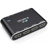 Amazon | Ewise HDMI 分配器 同時出力 1入力4出力 4K×2 @30Hz