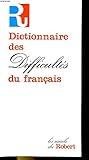  Dictionnaire DES Difficultes Du Francais