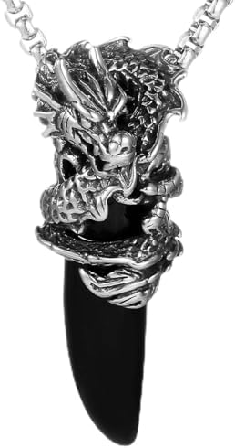 DonDon Collar con Colgante Diente d...