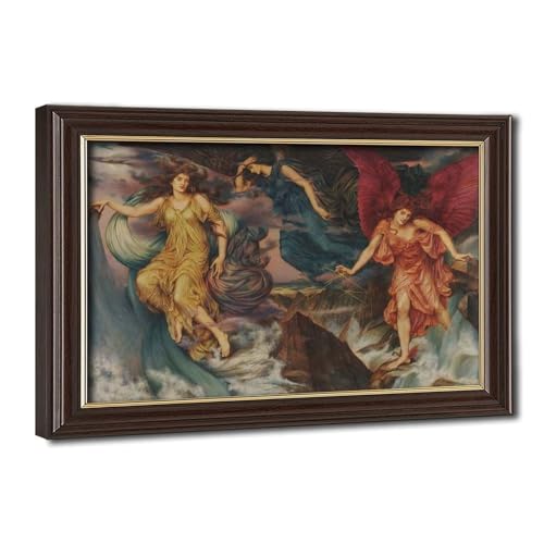 Affiche The Storm Spirits d'Evelyn De Morgan | Toile déco salon et bureau