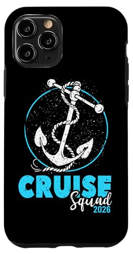 Cruise Squad 2026 Passende Kreuzfahrtreise 2026 Kreuzfahrtgruppe Hülle für iPhone 11 Pro