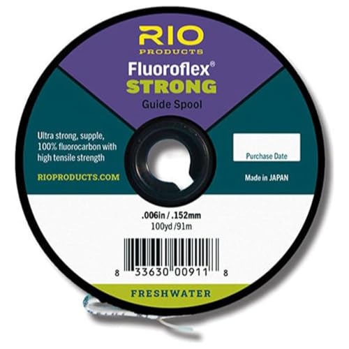 Fluoroflex pointe de haute précision Rio Fishing Products 5,5x de 91,4 m
