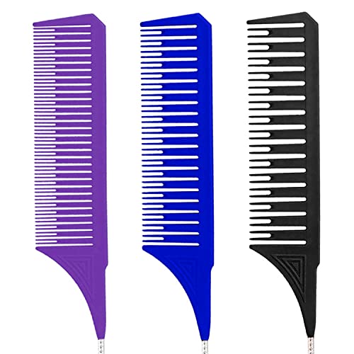 3 Taglie Pettine a Coda Pettine Capelli, Pettine