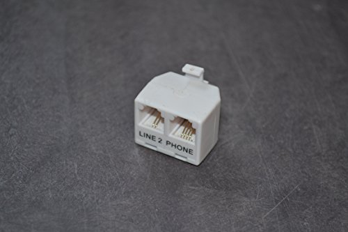 GE Duplex In-Line Adapter, White