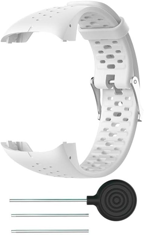 MYAYD Watch Strap Compatible with Polar M400 / M430, Sports Silicone Replacement Watch Strap - Image 2