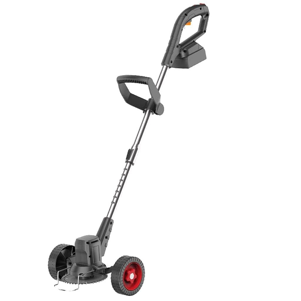 HYQHYX desbrozadora bateria Cortacésped Cortacésped eléctrico Cortacésped doméstico de batería de Litio de Alta Potencia