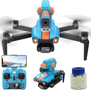 OBEST Nuevo dron con cámara ajustable 1080P,Drone plegable RC sin escobillas,FPV WIFI Quadcopter, Posicionamiento de flujo óptico,Mini Drone para niños principiantes