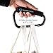 Stroller Hooks - XLarge Set of 2 - Easy to Clip on Stroller & Saves You Carrying Shopping & Diaper Bags – Hook All the Baby Gear You Need & Go – 2 Adjustable Straps - Carabiner Clips Fit All Strollers