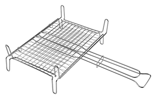 GMR Trading Griglia Doppia BBQ - Graticola da Barbecue con