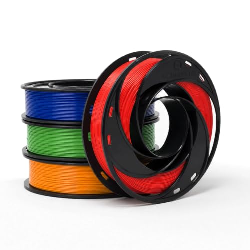 Gizmo Dorks PLA Filament for 3D Printers 1.75mm 200g, 4 Color Pack...