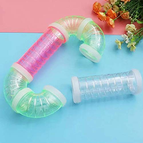 zfdg Hamster buizen transparant, DIY Hamster Tunnel, Hamster Pipe Toy, Hamster Transparante Pijp Toy, Hamster Tunnel Toy… - Image 8