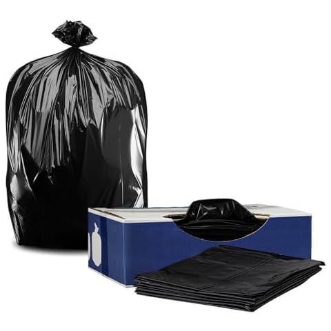 Plasticplace 35 Gallon Trash Bags Cover