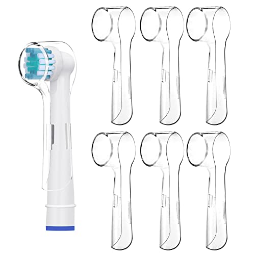 Price comparison product image HSYTEK 6 Hygienic Protective Cover / Cap Compatible with Oral B Toothbrush Heads