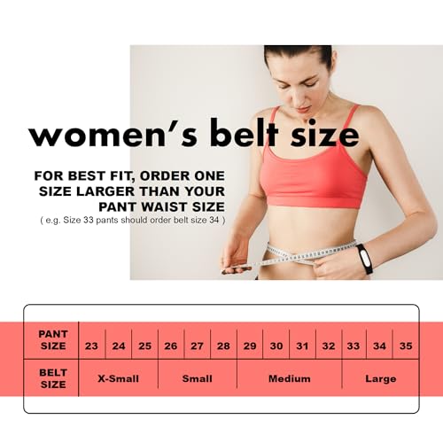 Earnda Women's Faux Leather Chic Belt for Ladies Jeans4