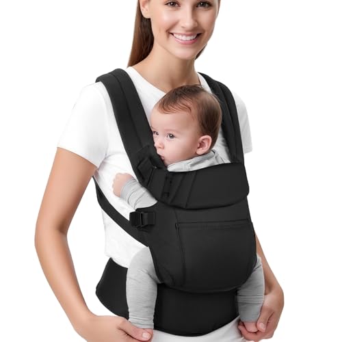 IBOPUXIU Porte bébé - Ergonomique, Baby Carrier adapté aux bébés