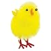 Amscan 390882 Easter Chenille Chicks, 1 1/2", Yellow