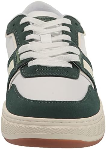 Lacoste Men's L001 Sneaker, White/Gum, 8.5 | Image 1