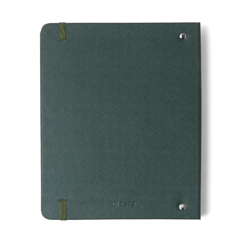 Agenda Planner Argolado 2025 Clássica Semanal Notas A5 Verde Oliva, Cicero