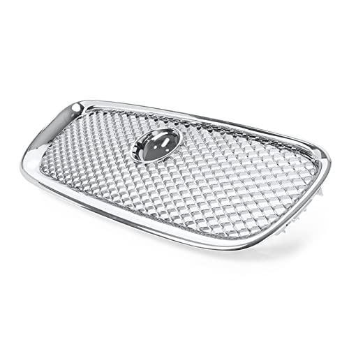 Maille calandre course avant premium pour Jaguar XF X250 finition silver