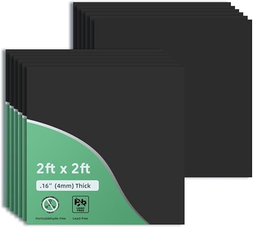 Miniatura 1 de Azulejo de techo negro liso de 2 x 2 pies, panel de techo de PVC  impermeable, lavable y resistente al fuego  PVC de alta calidad para evitar