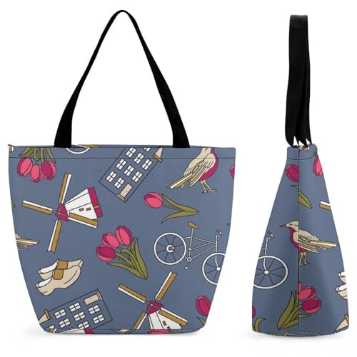 Sac pour femme Ville Romantique grand volume contre le manque d'espace