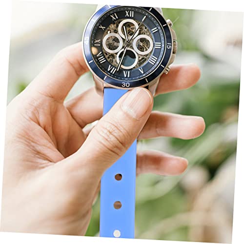Toyvian Silicone Wristbands Straps for Watch Replacement Comfortable Stretch Silicone Bracelet Bands for Unisex2