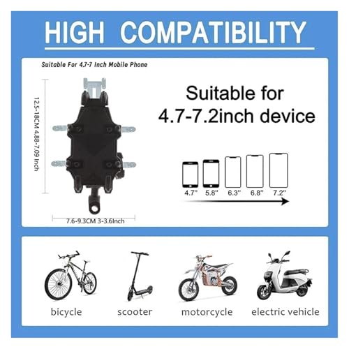 Support téléphone moto antichoc guidon évite vibrations Transalp