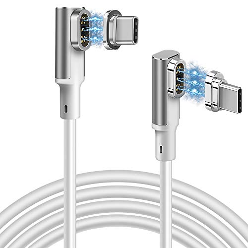 🛒 Crazy Deals Knaive Magnetic USB C to USB C Cable [6.5ft] Angle 90 Degree Type C 100W PD Fast Charge Compatible for Google Pixel 4 3 XL, Samsung Galaxy Note 10 9 S20 S10, MacBook Pro/Air 13" iPad Pro 2020
