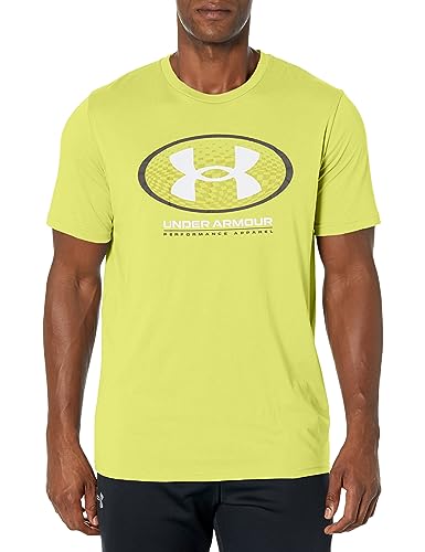 T-shirt Lockertag Under Armour homme lime et noir XXL