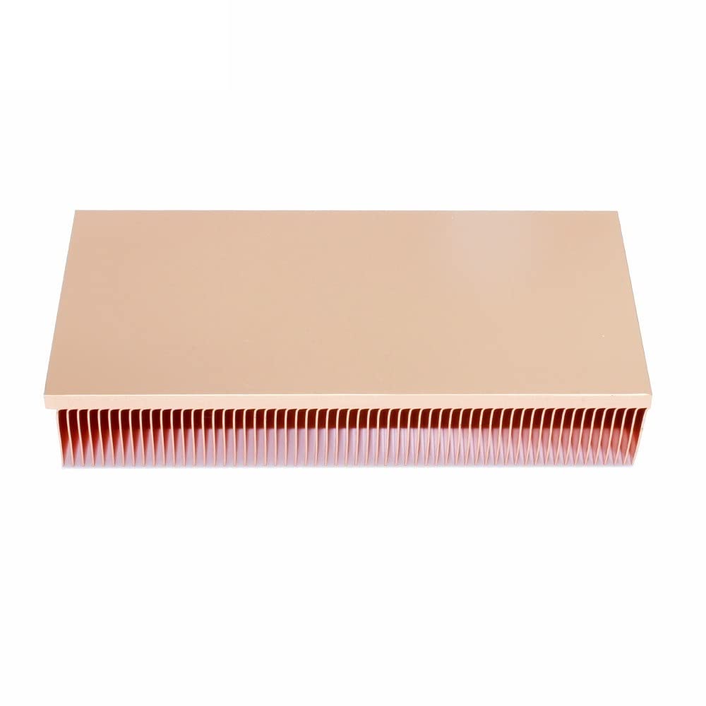 Ventole Dissipatore di Calore in Rame Puro 120x60x20mm Dissipatore di Calore Radiatore di Raffreddamento for Chip elettronico LED Dissipazione del Calore