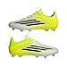adidas Unisex-Adult F50 League Firm Ground/Multi Ground, Team Solar Yellow/Black/Lucid Red, 9.5