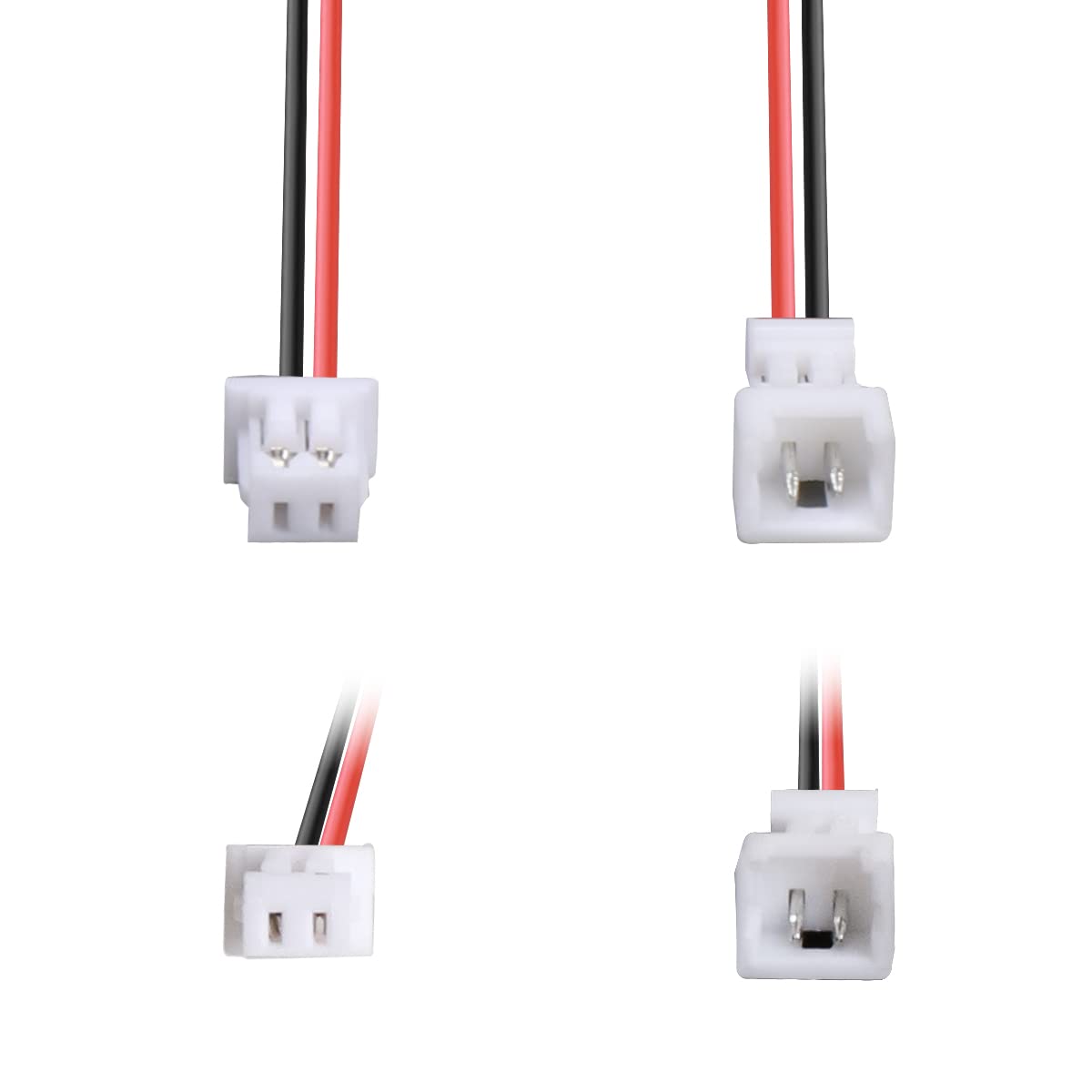 Snapklik.com : LYJEE 2 Pin Connector, 30 Pairs Mini Wire Connectors, 1. ...