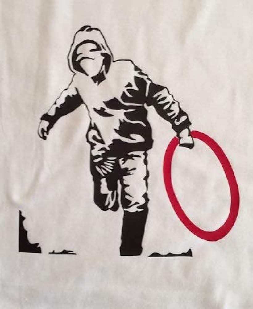 B&SA:バンクシー Amazon | [Street Art] BANKSY TEE Thug Steal Olympic Ring