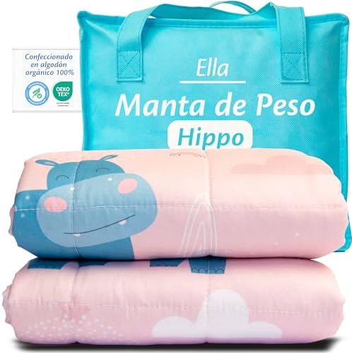 Ella Manta de peso para niños, 2,4 kg, 90 x 1...