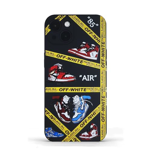 Porulqwa IPHONE 14 CASE Shockproof Street Designer Sneaker Cool Sports Basketball Tpu Case cover