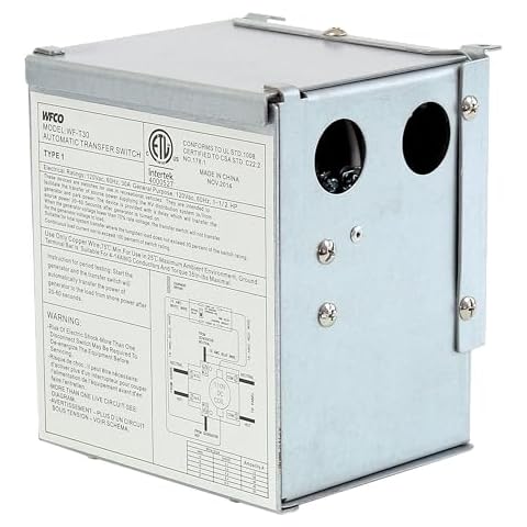 WFCO T30 30 Amp Transfer Switch Cover